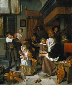 Jan Steen ca. 1665 Het Sint Nicolaasfeest